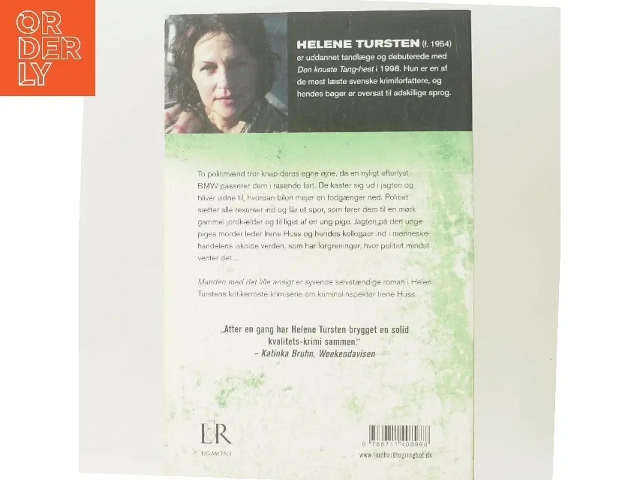 Billede 3 - Manden med det lille ansigt af Helene Tursten (Bog)