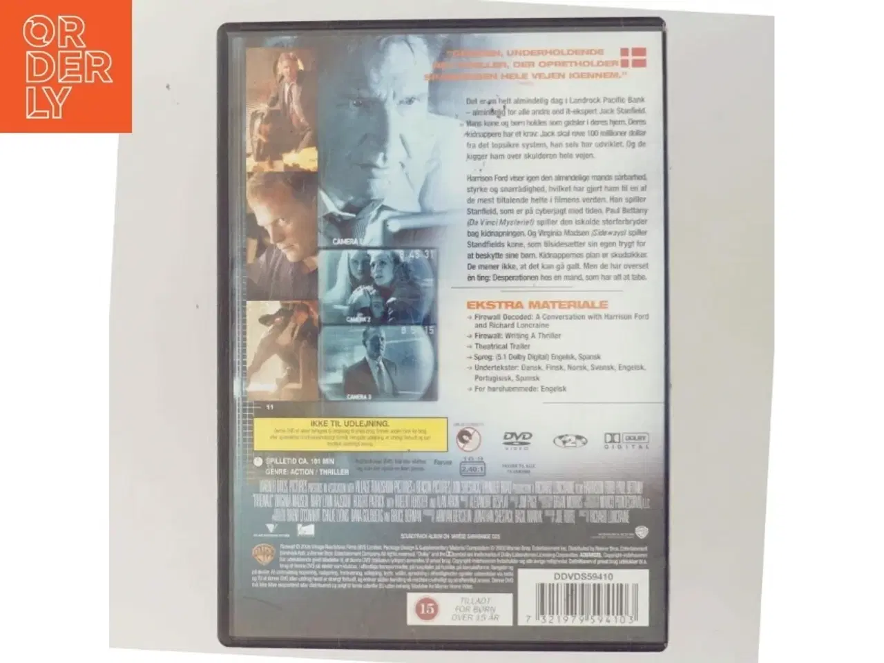 Billede 3 - Firewall med Harrison Ford (DVD)