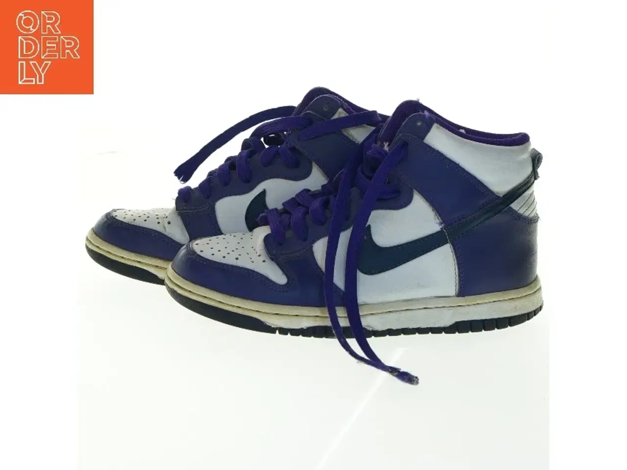 Billede 3 - Nike sko blå og hvide (str. 35,5 )