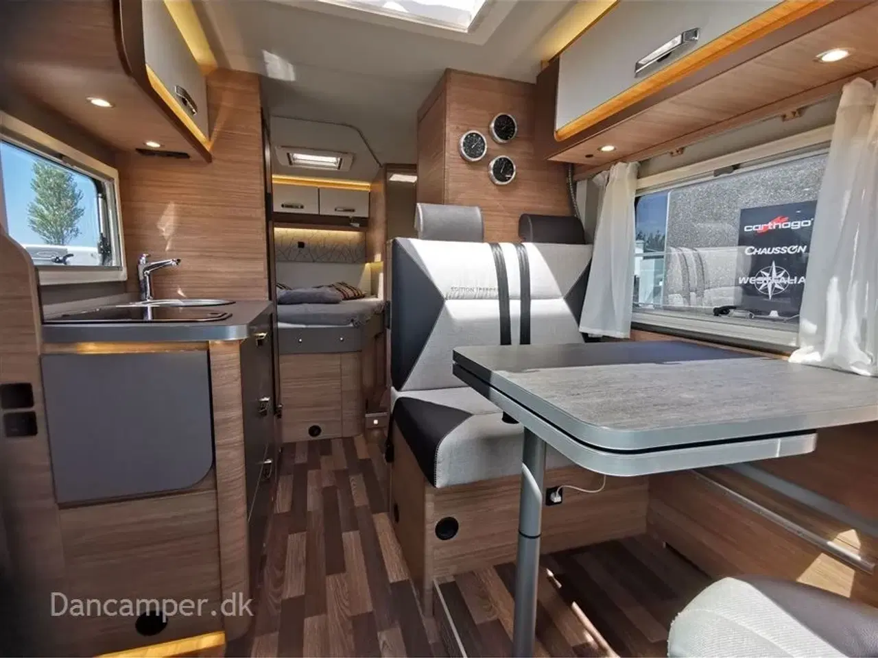 Billede 17 - 2022 - Weinsberg CaraCompact 600 MF "Pepper Edition"   Under klargøring! Flot Pepper Edition, 9-trin aut., Solcelle 180W, Lithiumbatteri 100Ah, El-trin, Navigation, Head-up display