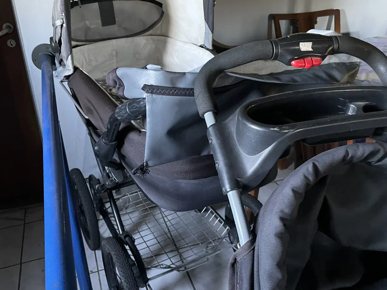 Billede 7 - Stald barnevogn og klapvogn 