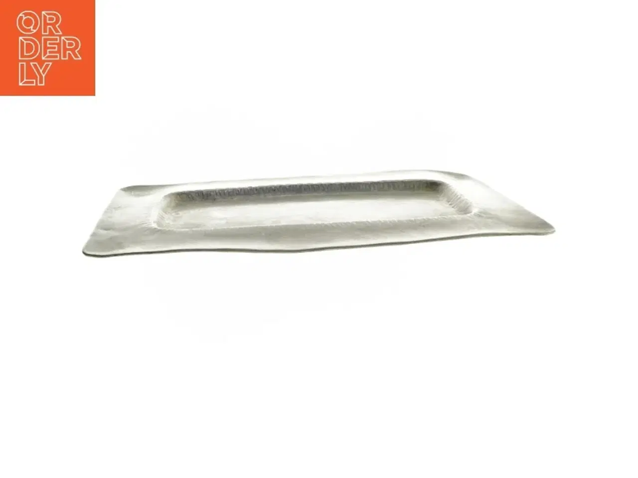 Billede 1 - Rektangulært metalfad (str. 40x26 cm)