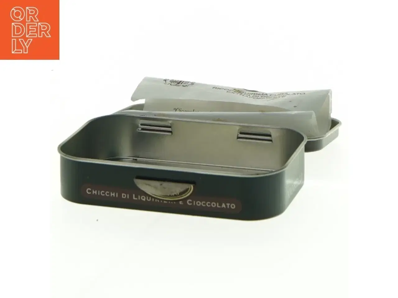 Billede 3 - Rektangulær metalæske (str. 10 x 6 cm)