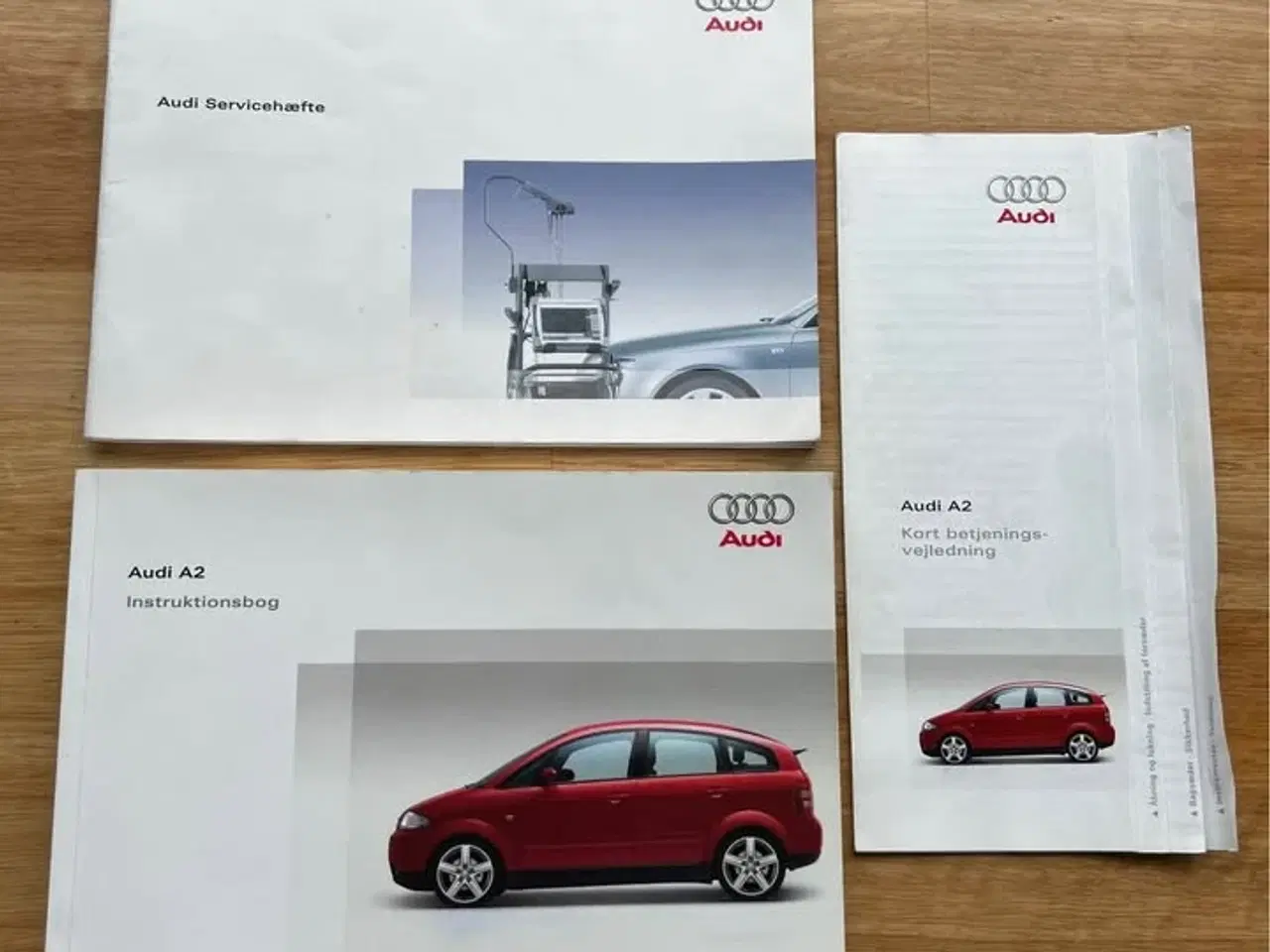 Billede 1 - Søger dansk instruktionsbog til Audi A2 3L årgang 