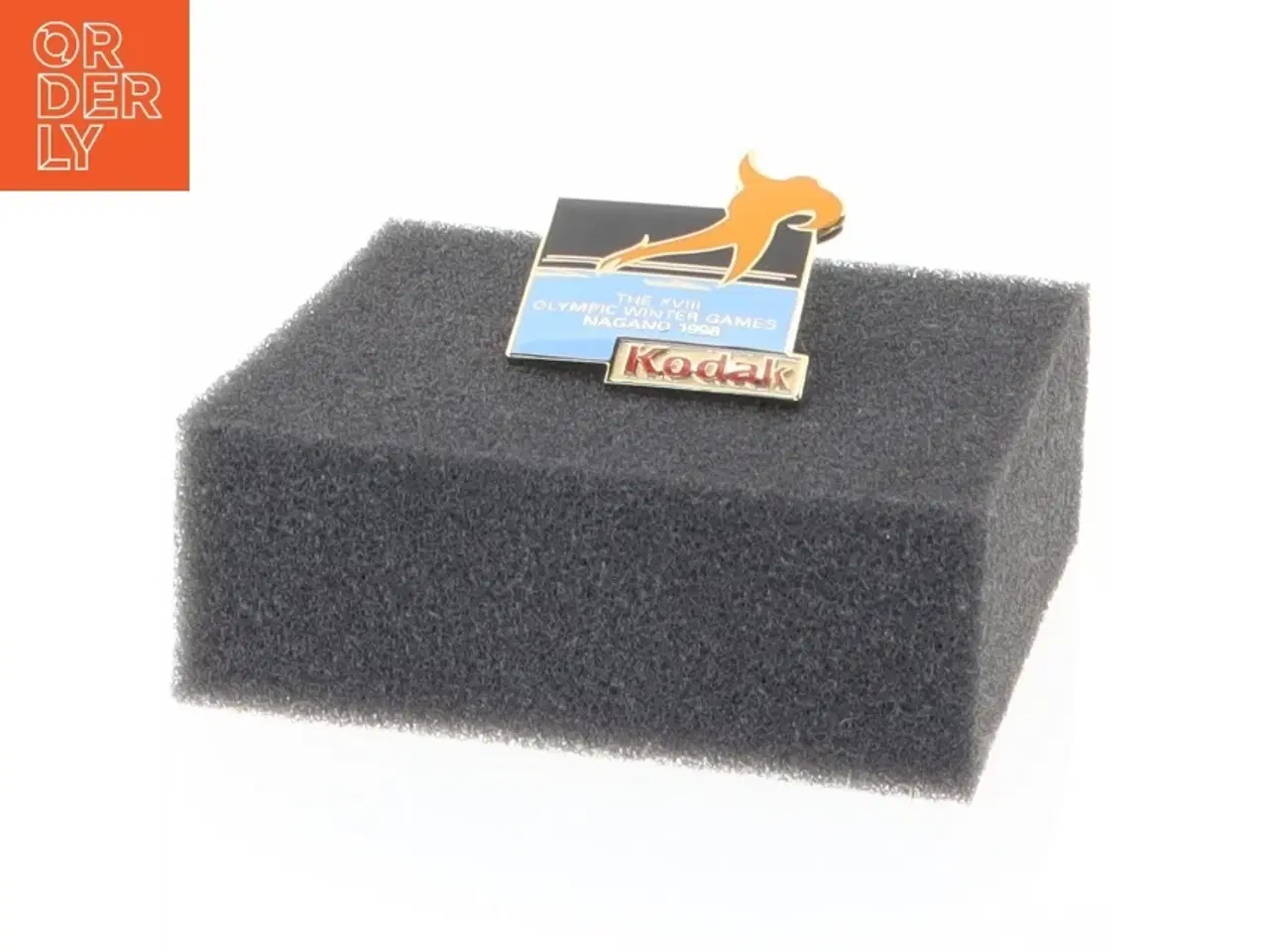 Billede 3 - Nagano 1998 Olympiske Lege Kodak Sponsor Pin (str. 2,5 x 2,5 cm)