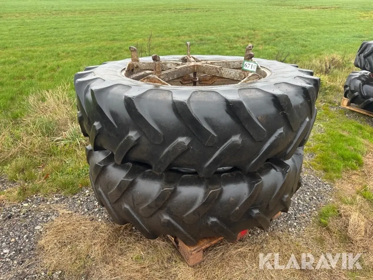 Billede 1 - Landbrugsdæk Michelin BIB X 2 styk