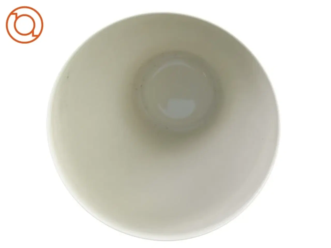 Billede 2 - Kongelig Dansk 4478 Kgl. Hvid vase med relief 9 x 11.5 cm Gerd Bøgelund fra Royal Copenhagen (str. 12 x 9 cm)