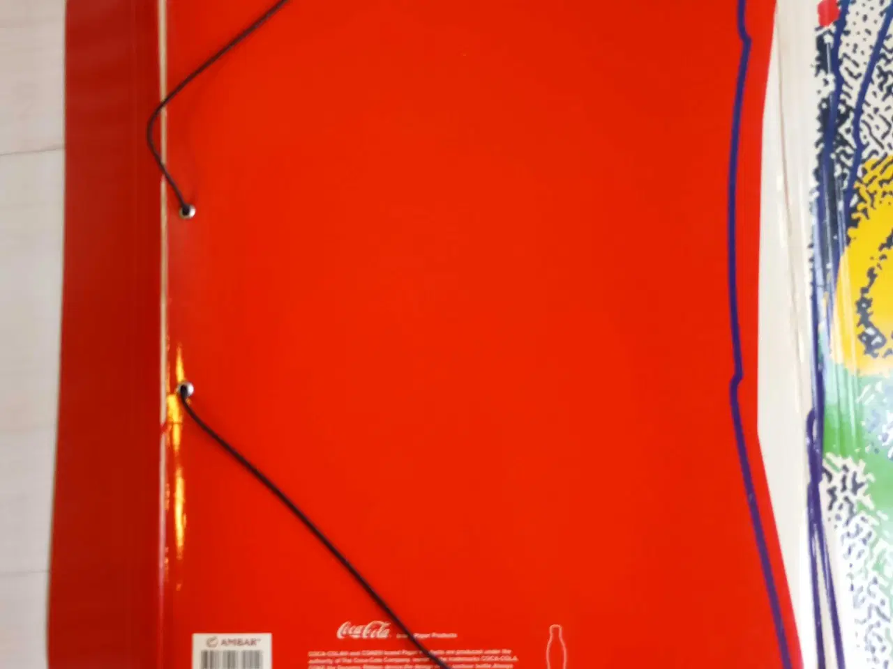 Billede 7 - Coca Cola mappe. Samlerobjekt.