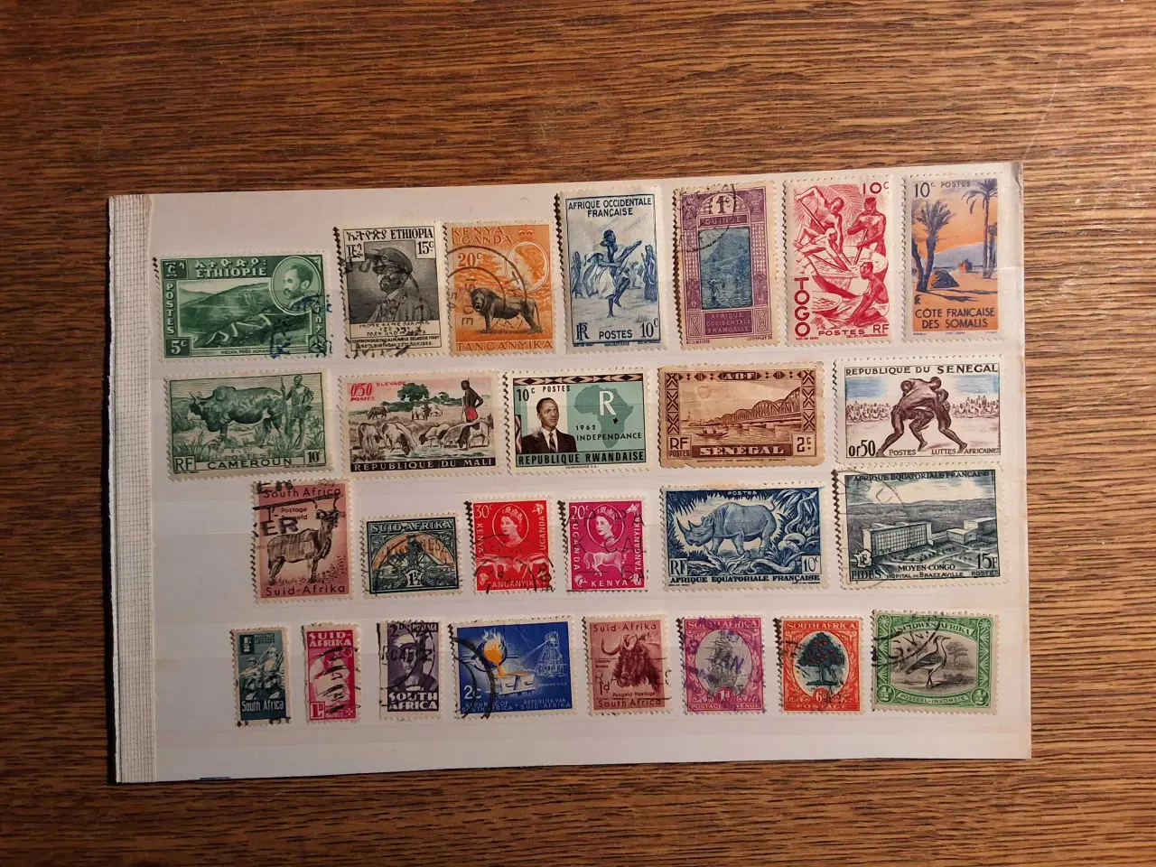 Billede 1 - AFRIKA - 26 frimærker, stemplet. 