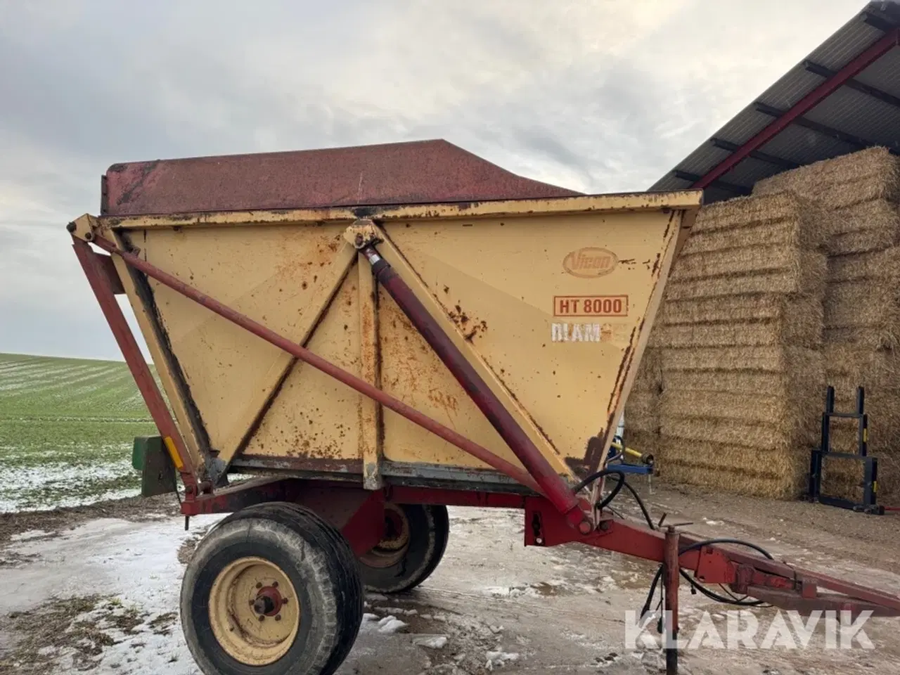 Billede 11 - Tipvogn Vicon HT8000