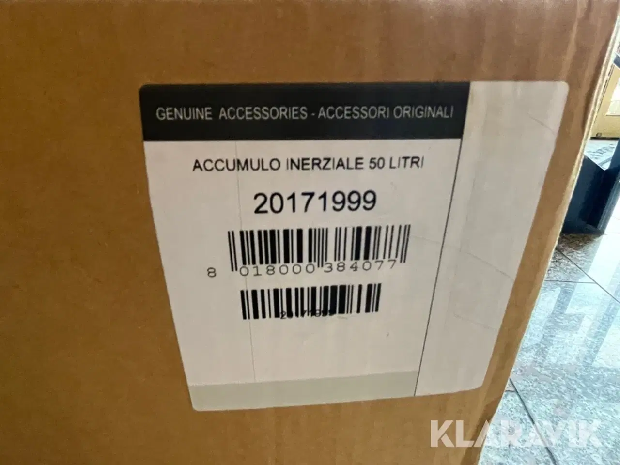 Billede 3 - Buffertank til varmepumpe Beretta 50 liter