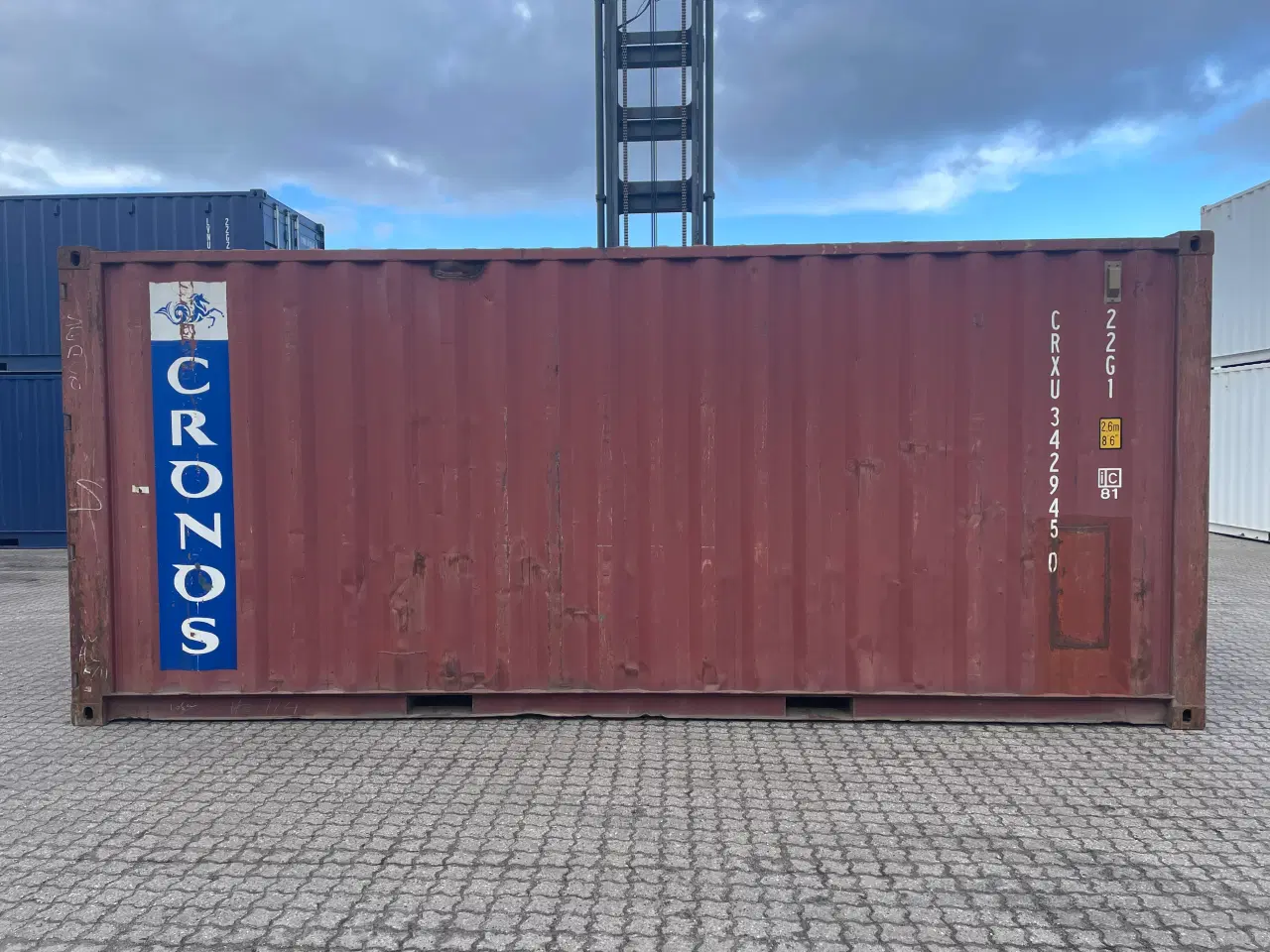 Billede 3 - 20 fods Container - ID: CRXU 342945-0