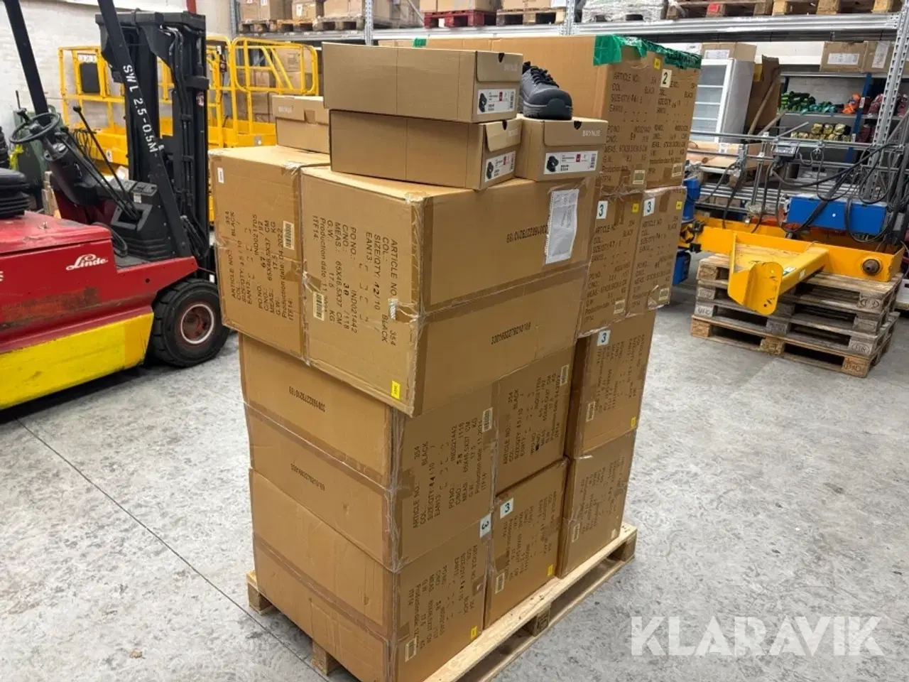 Billede 2 - Sikkerhedssko Brynje 354 - sort - 105 par i alt