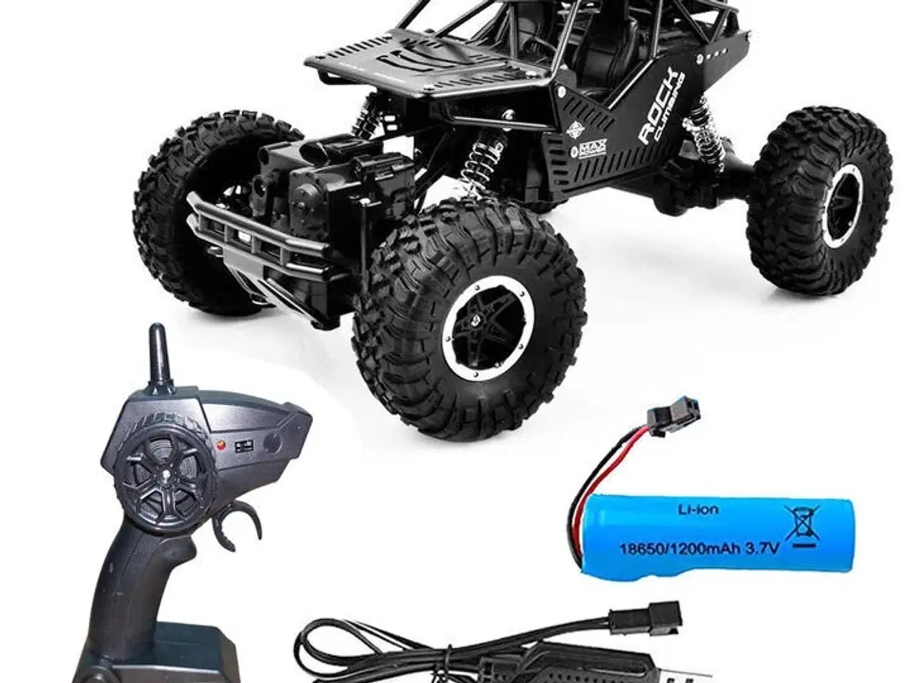 Billede 3 - Radiostyret All Terrain Climber Sort