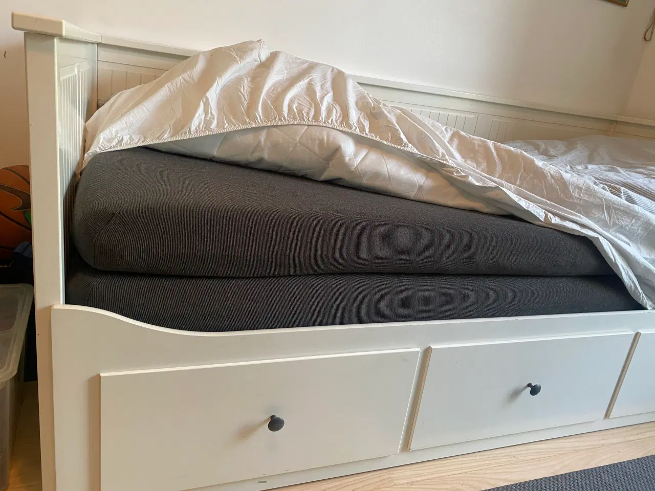 Billede 3 - Hemnes udtræks seng ikea 