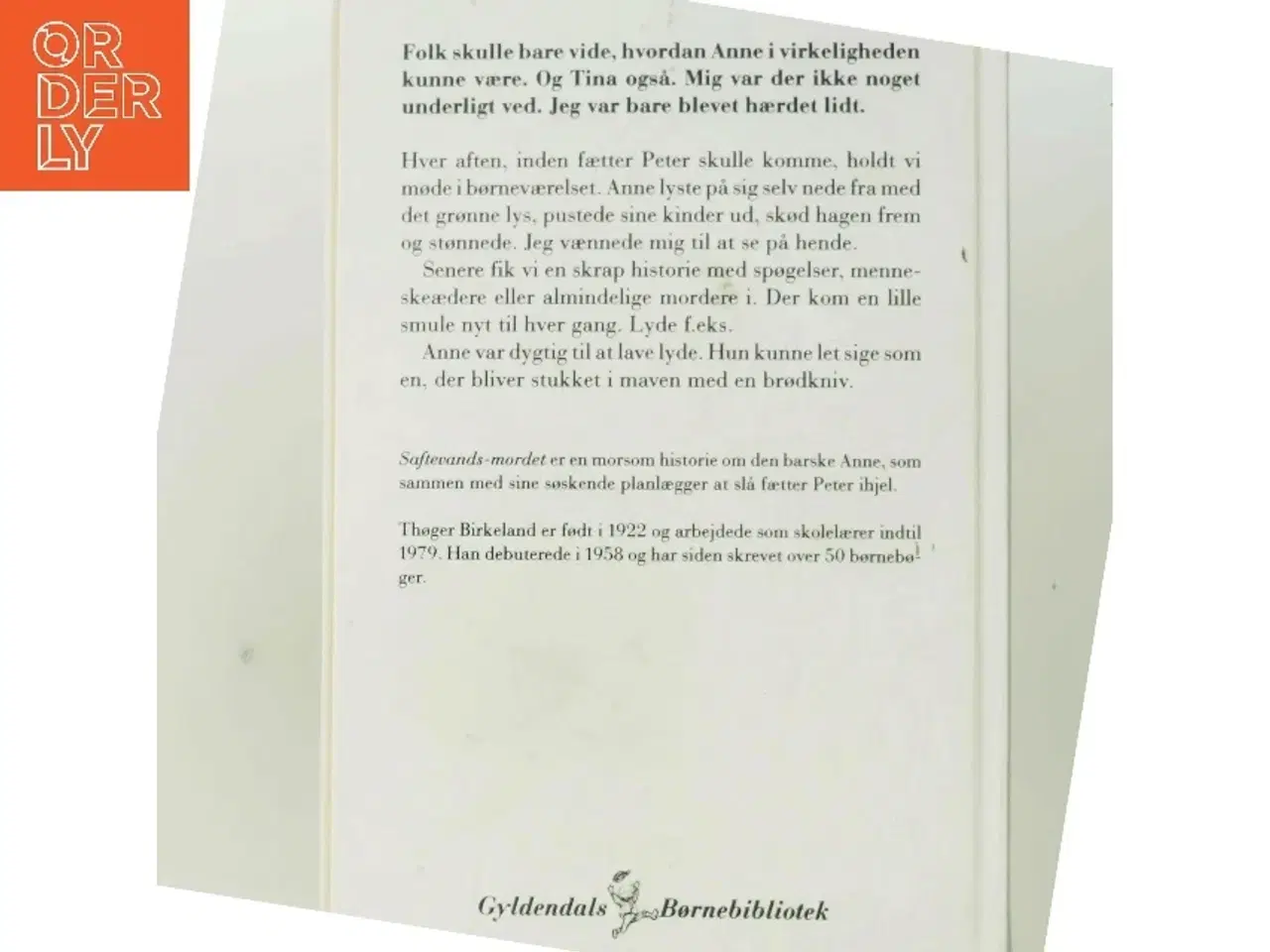 Billede 3 - Saftevands-mordet af Thøger Birkeland (Bog)