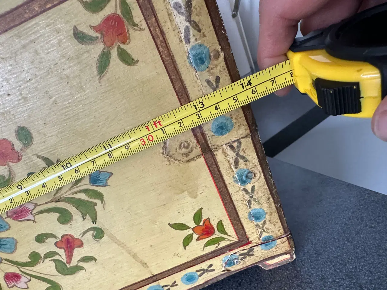 Billede 7 - Dekorativt træskrin.