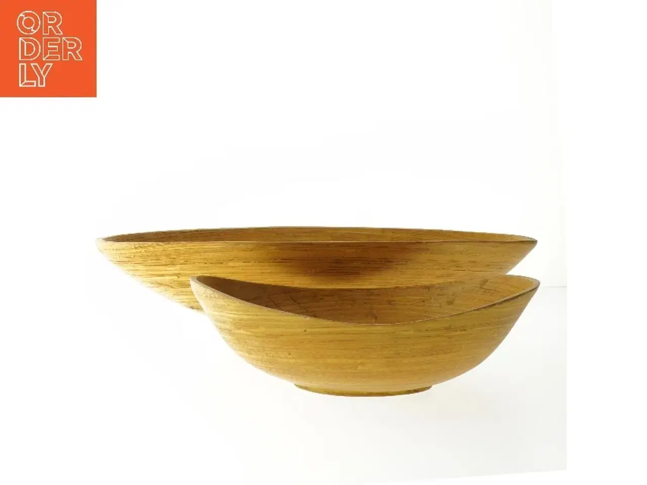 Billede 1 - Bambus skålsæt (str. 40x19 & 25x18,5 cm)
