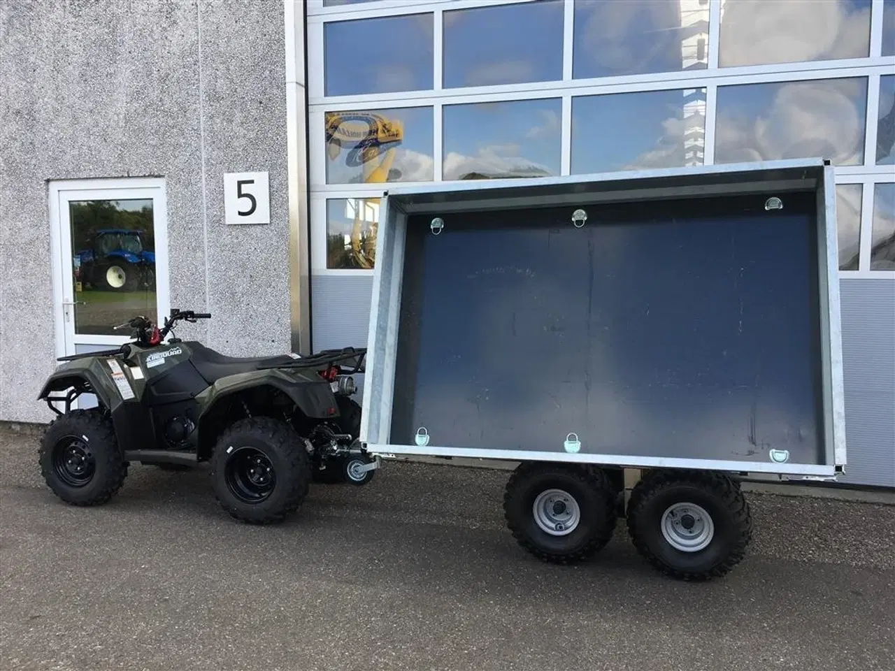 Billede 6 - K-vognen K-Offroad 1,2 tons Boggievagn TILBUD - 3-vejs tip, el-hydraulisk