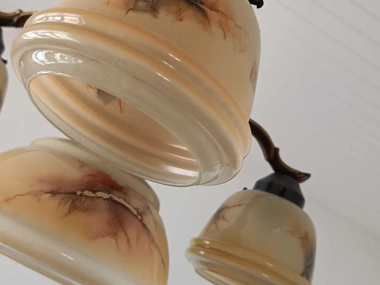 Billede 1 - Loftlampe m 3 skærme 