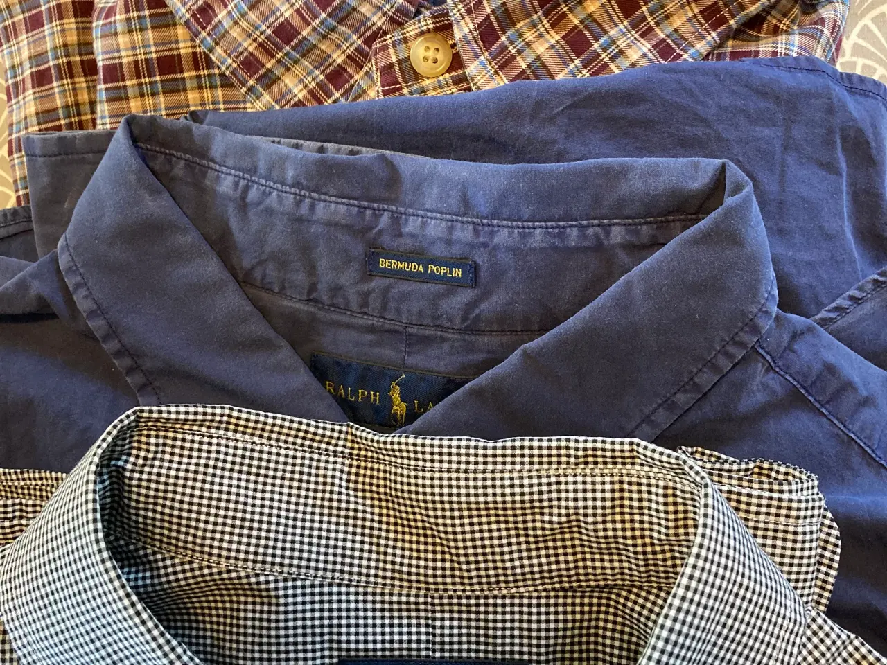 Billede 5 - Ralph Lauren/Polo skjorter, silke/bomuld & bomuld
