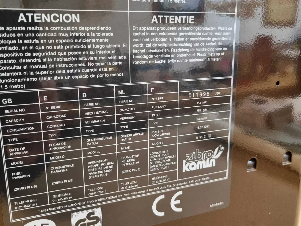 Billede 3 - Petroleumskamin