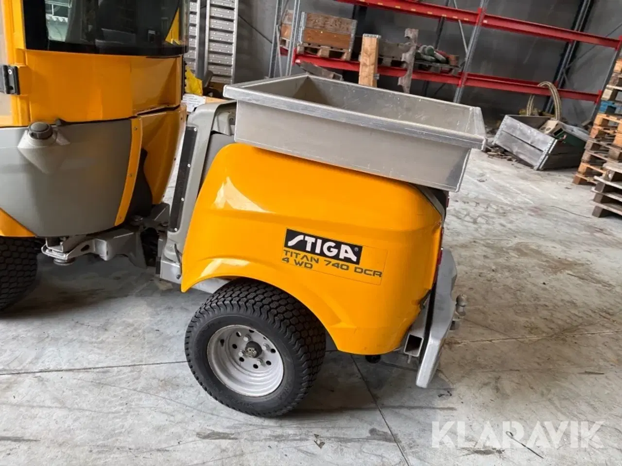 Billede 5 - Redskabsbærer Stiga Titan 740 DCR