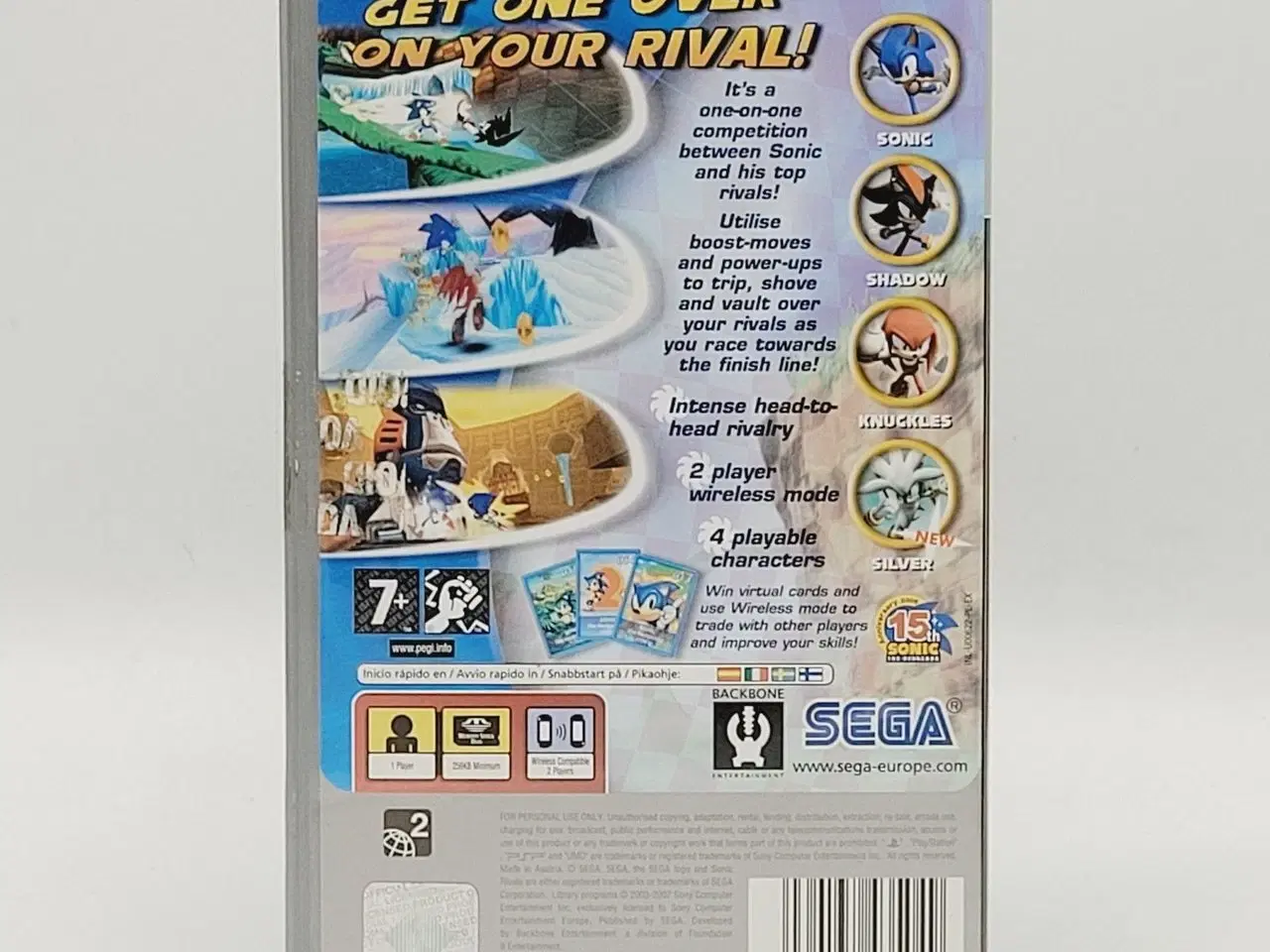 Billede 3 - ⭐️ PSP: Sonic Rivals
