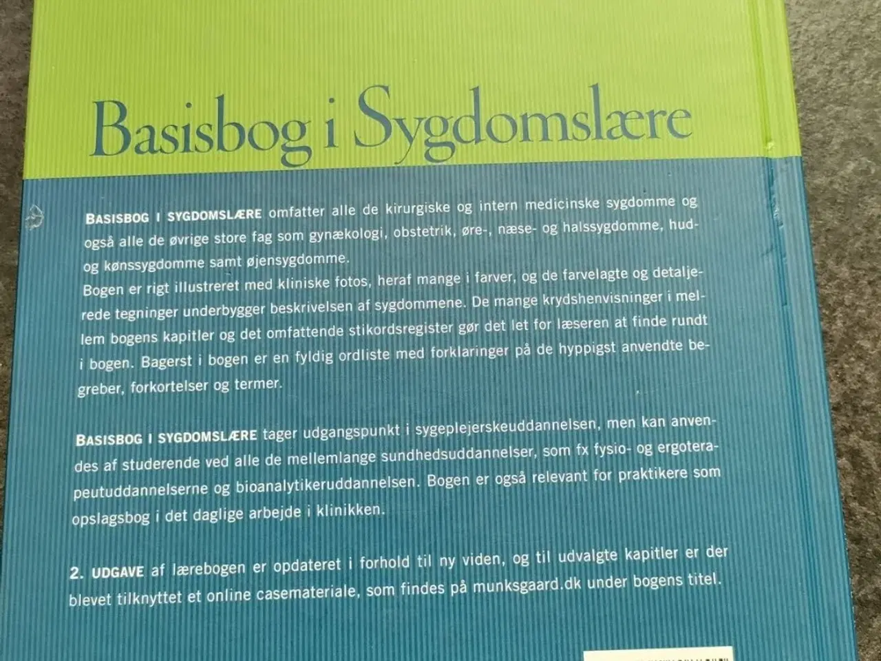 Billede 2 - Basisbog i sygdomslære