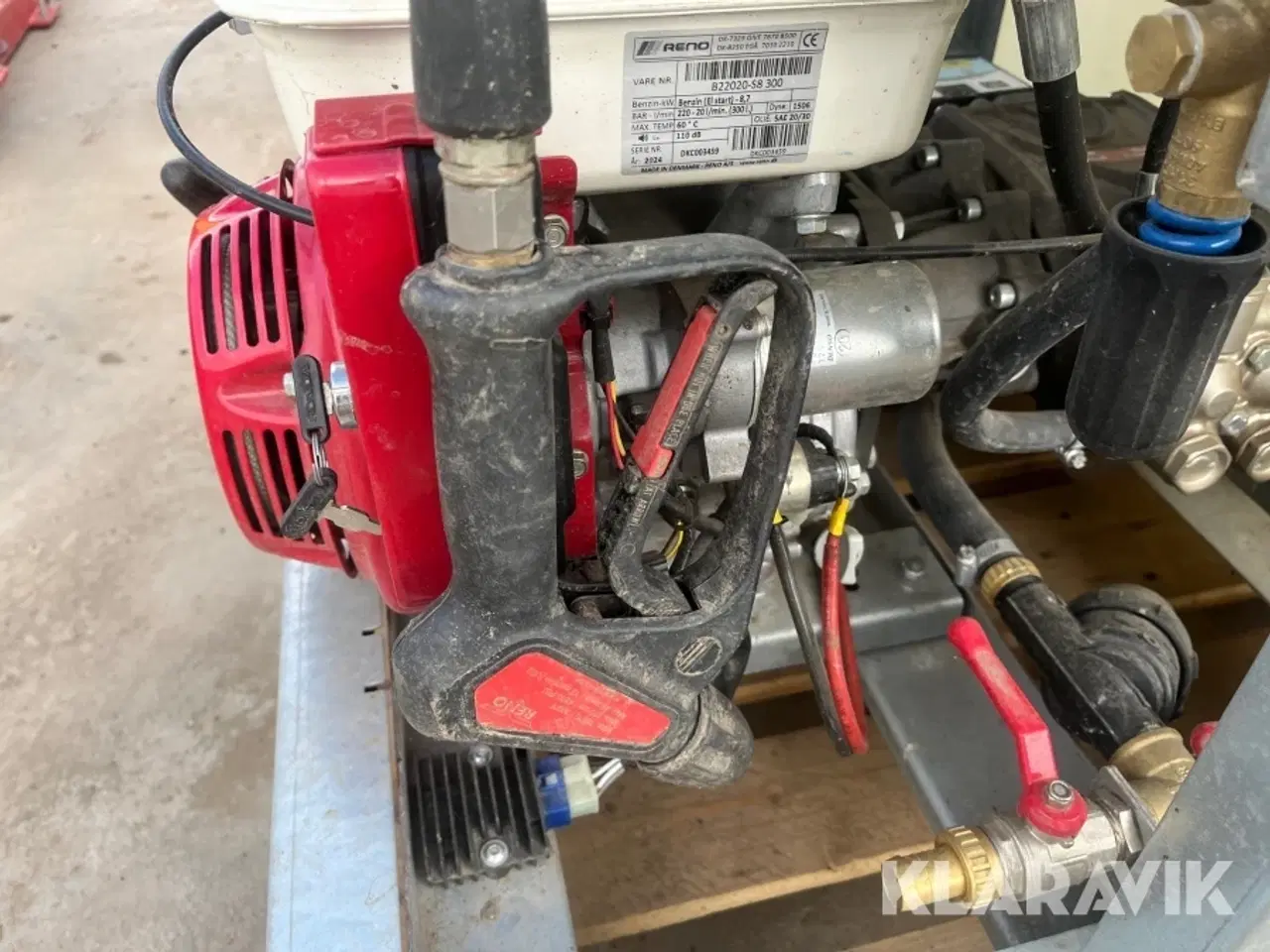 Billede 12 - Højtrykanlæg/Højtrykrenser Reno 220/20 benzin