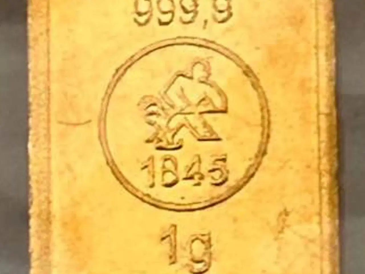 Billede 1 - Fin lille bar på 1 gram 