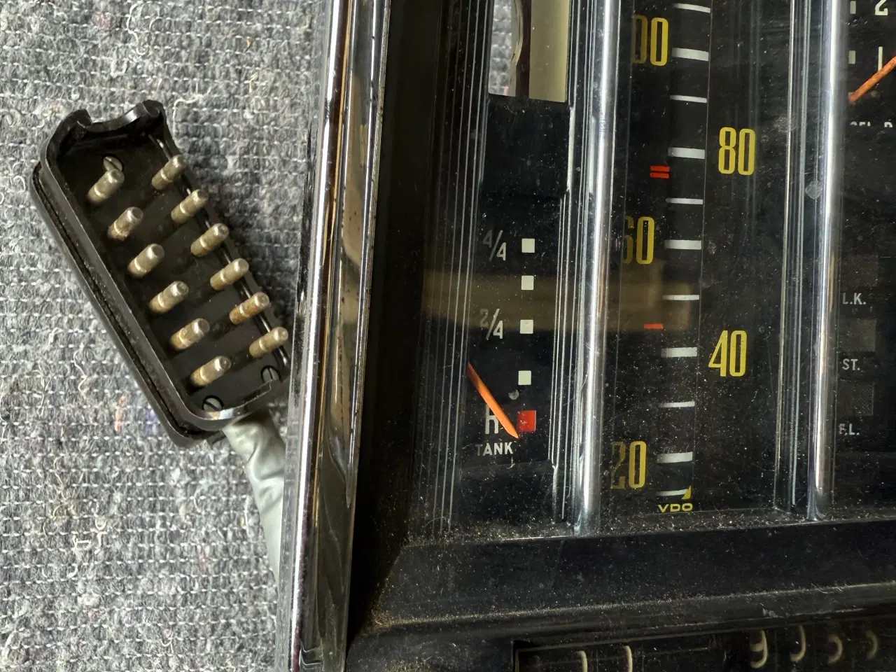 Billede 2 - Mercedes w112 w110 w111 speedometer 1964.