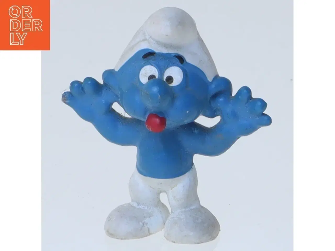 Billede 1 - Smølfe figur (str. 5 cm)