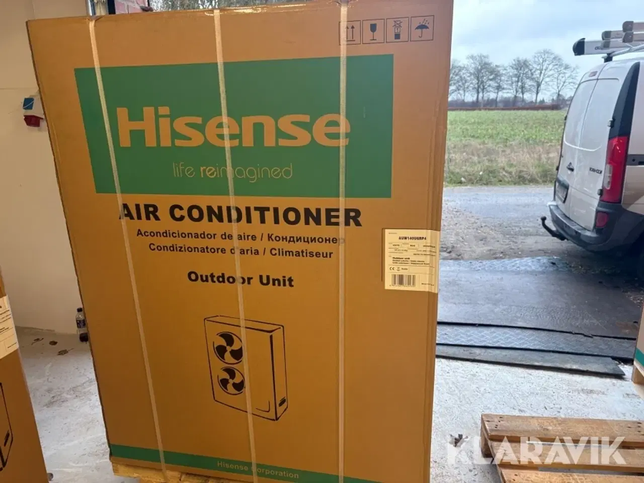 Billede 1 - Varmepumpe Hisense AUW140U6RP4 luft til luft