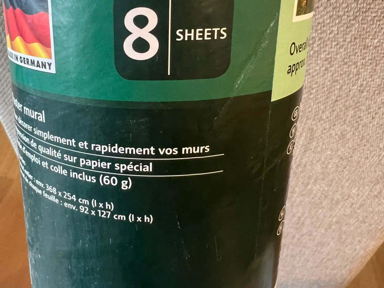 Billede 3 - 1 Stk. Ny Fotostad / Tapet af en birkeskov