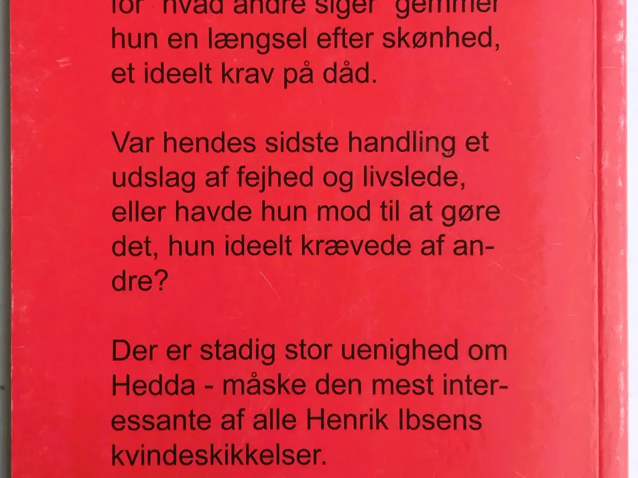 Billede 2 - Henrik Ibsen - Hedda Gabler