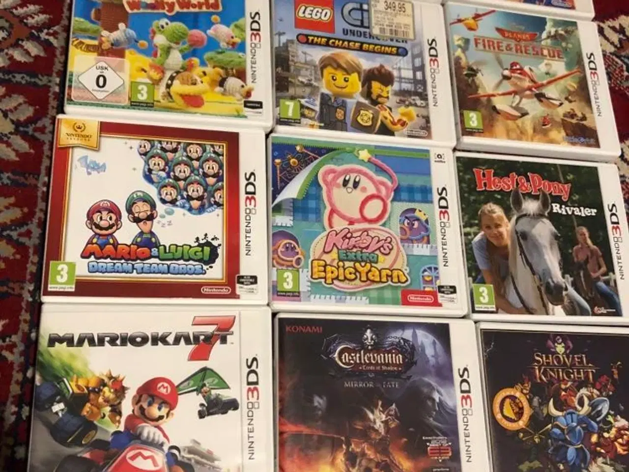 Billede 1 - Kirby, Mario Kart 7, LEGO, Yoshi