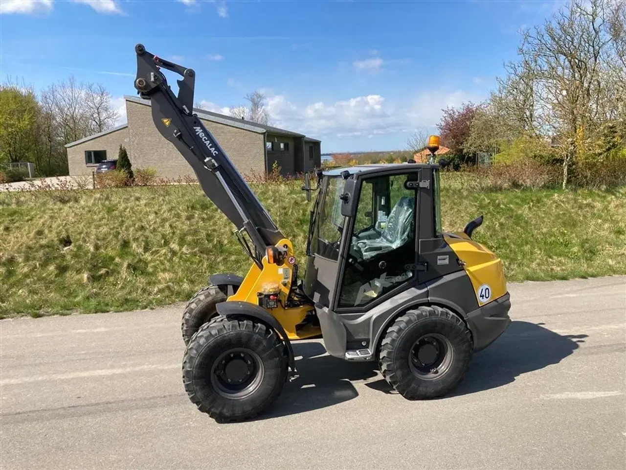 Billede 5 - Mecalac AX 1000 Monobom med hydraulisk hurtigskift