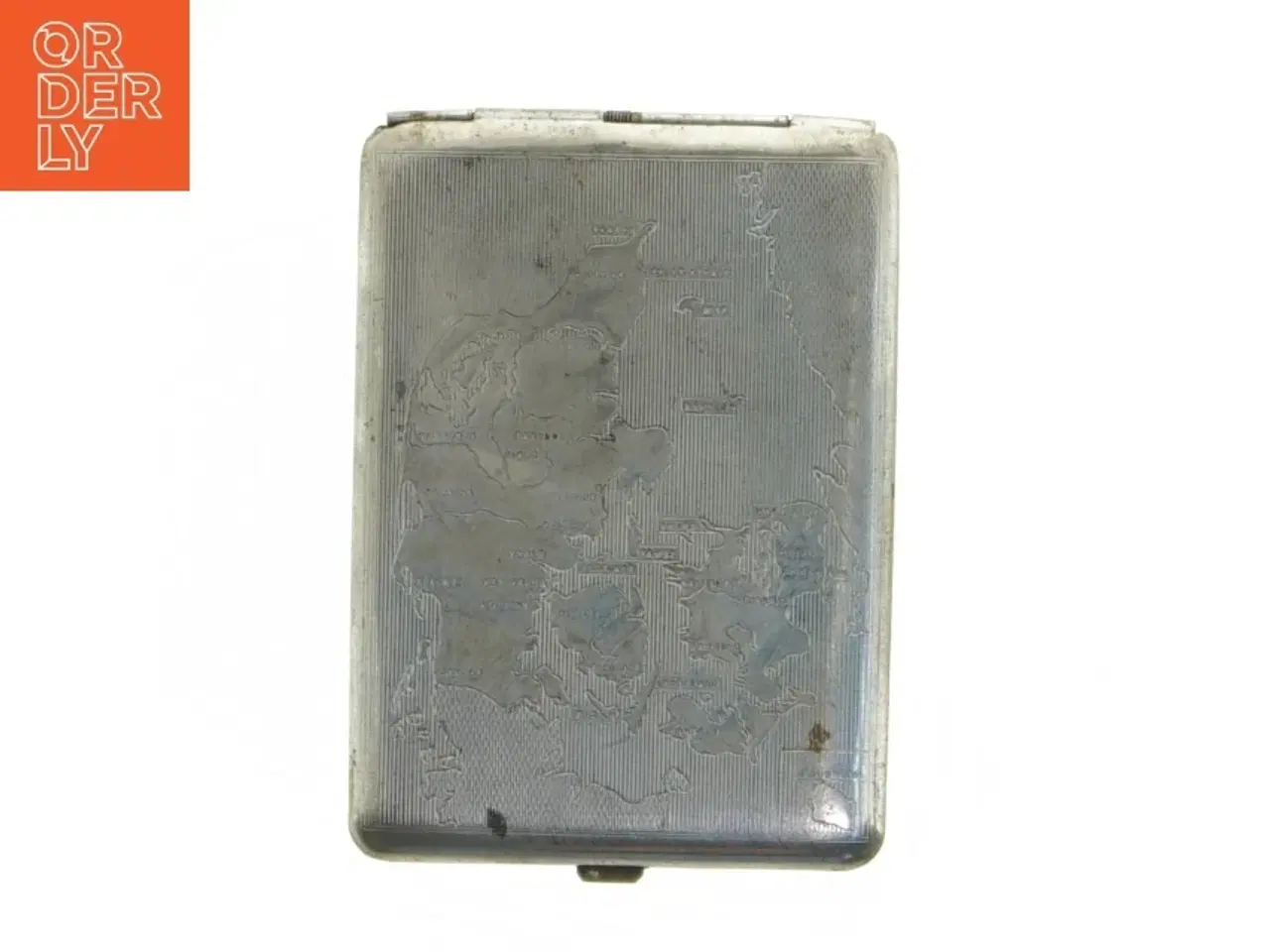 Billede 2 - Vintage metal cigaretholder (str. 11 x 8 cm)