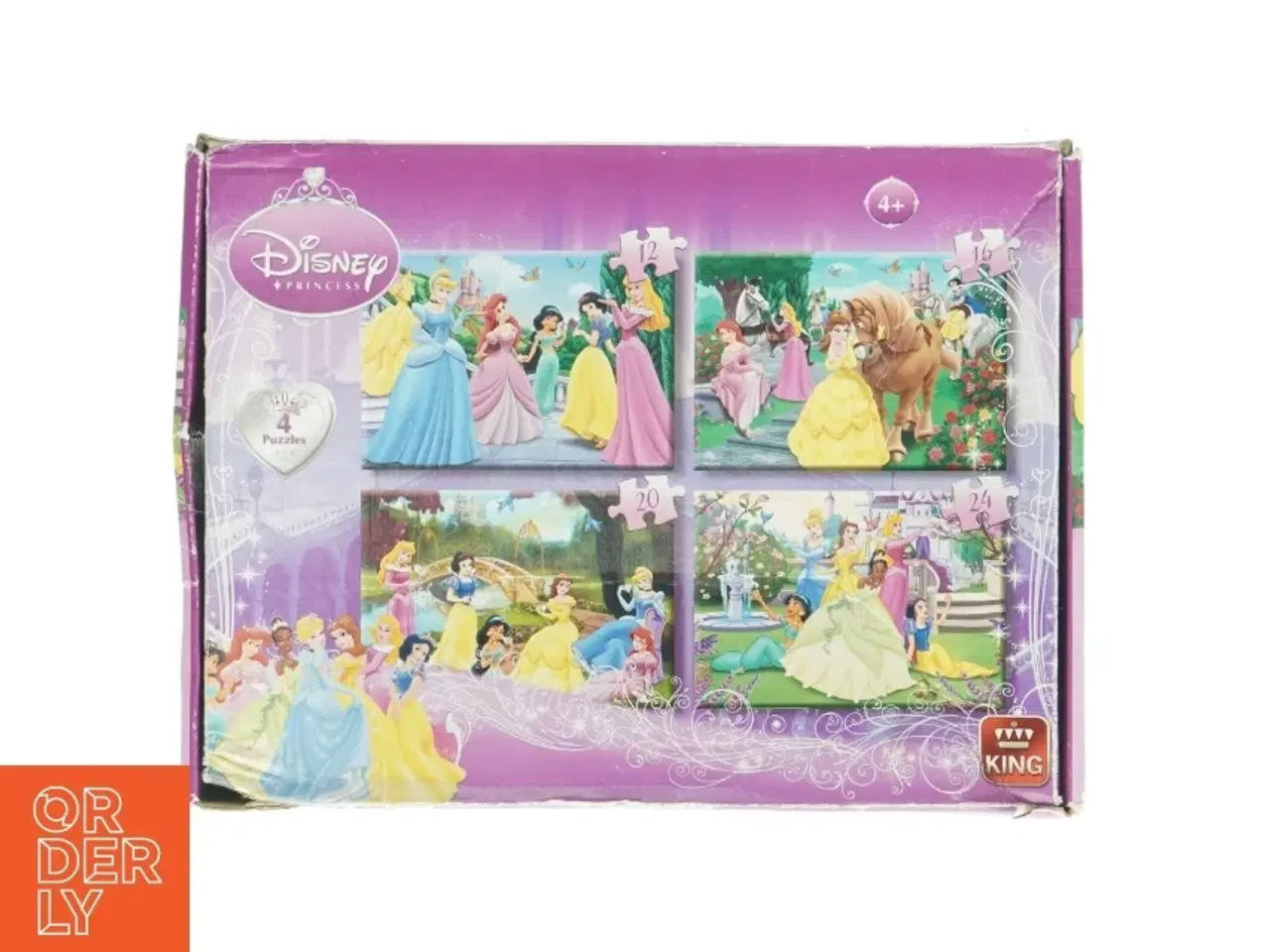 Billede 4 - Disney Prinsesse puslespil fra Disney