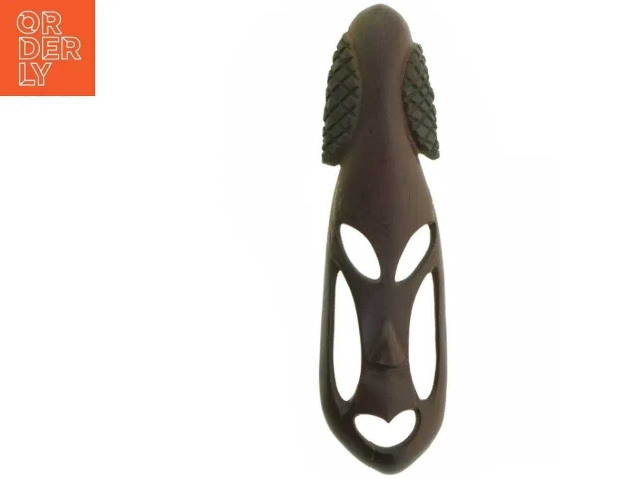 Billede 1 - Afrikansk træmaske (str. 39 cm)