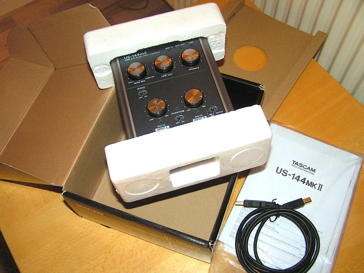 Billede 2 - Tascam US-144 MKII USB Audio Interface (Lydkort)