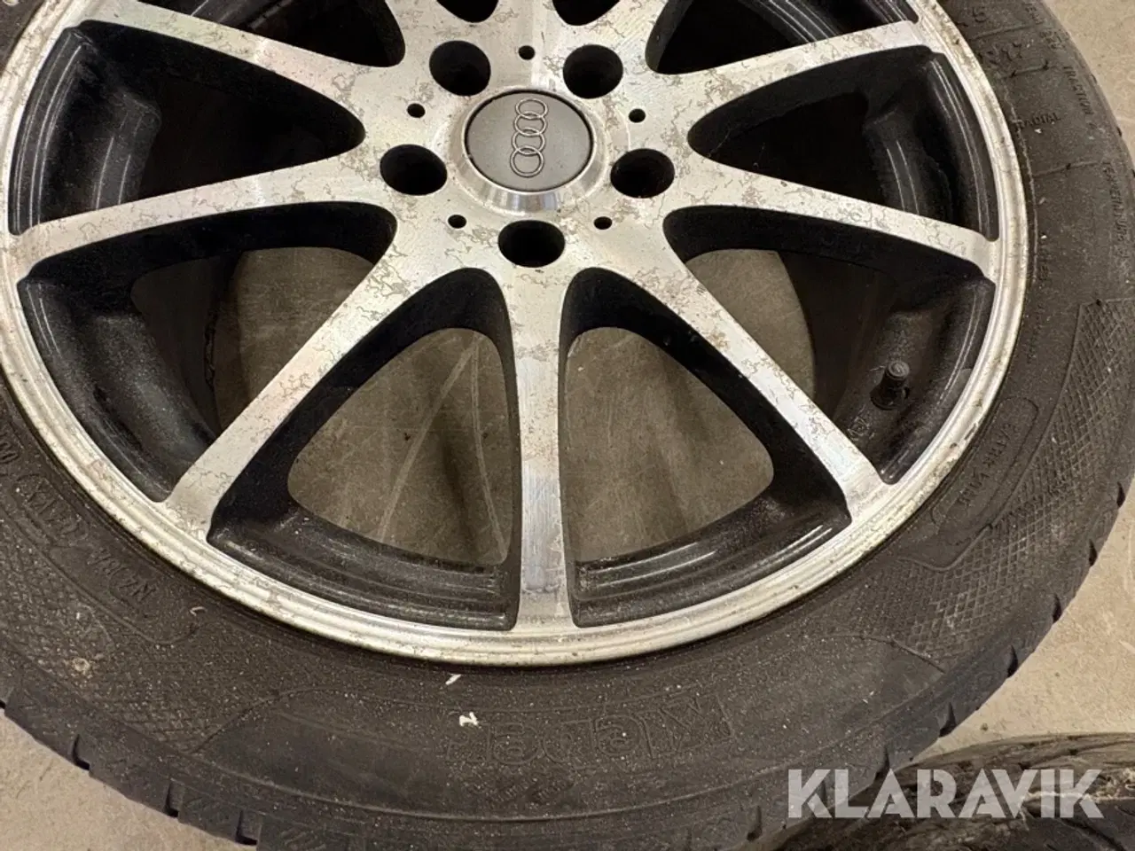 Billede 8 - Alufælge med dæk Audi