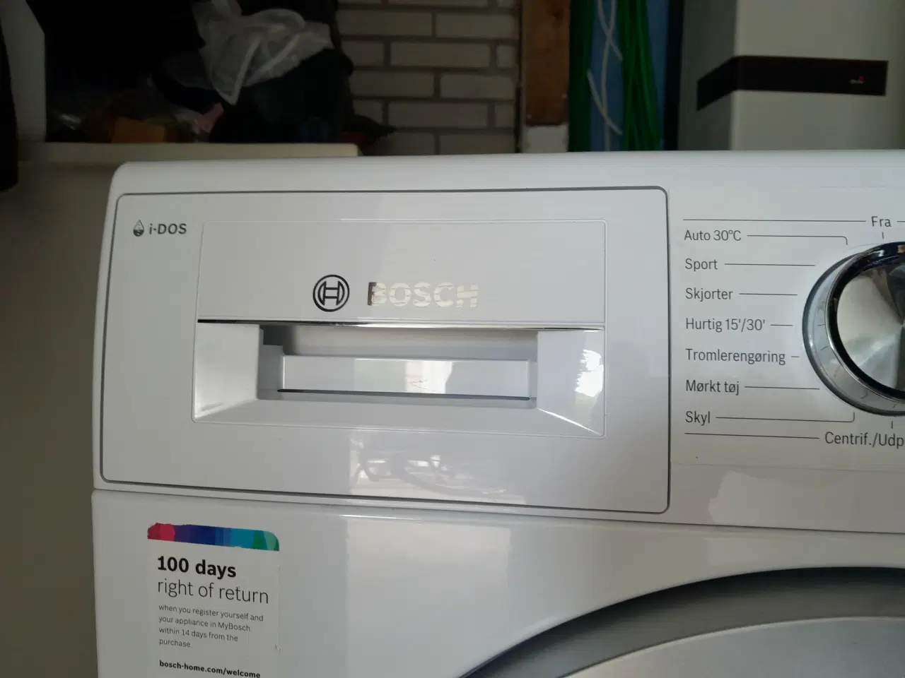 Billede 3 - Bosch vaskemaskine 9kg med i dos