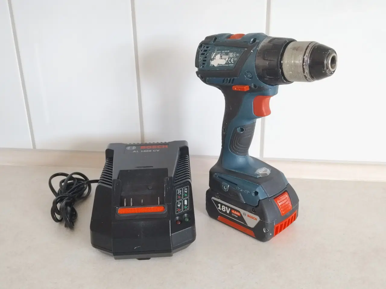 Billede 2 - Til salg er en brugt Bosch Professional GSR 18 V-E