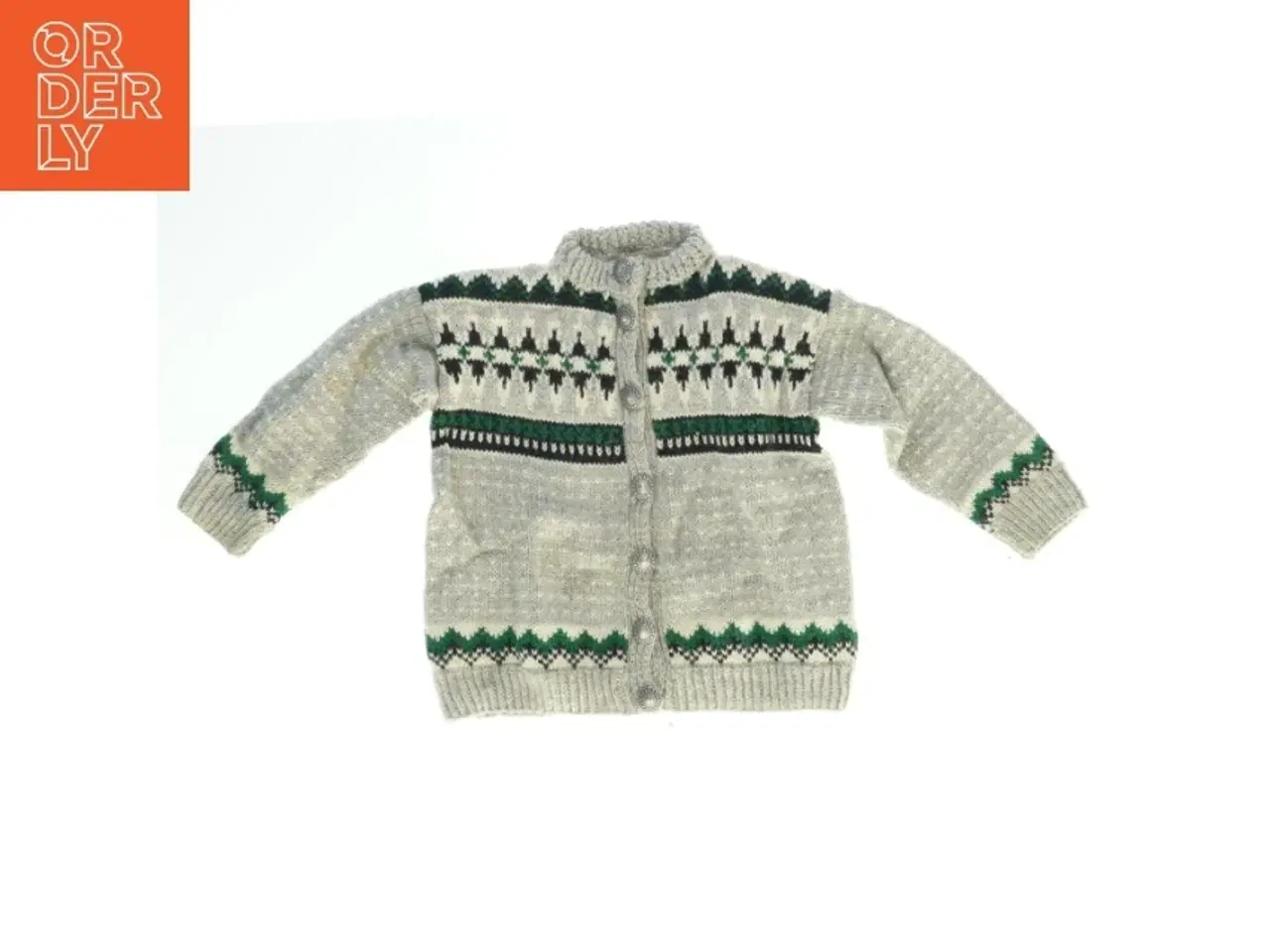 Billede 2 - Strikket cardigan (str. Bryst, 30 cm. længde, 33 cm)