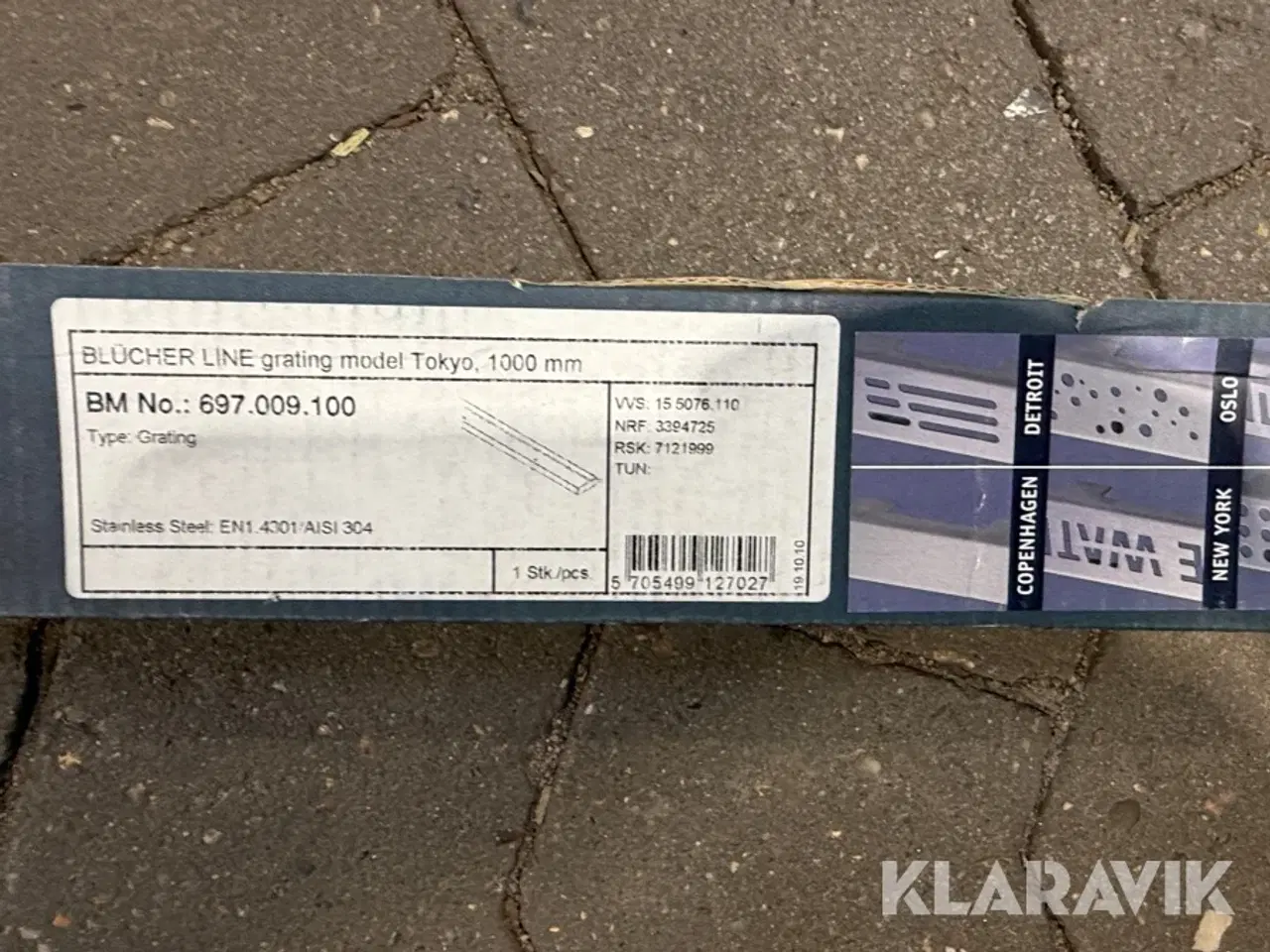 Billede 5 - Afløbsriste Blücher til bruser 8 styk lot