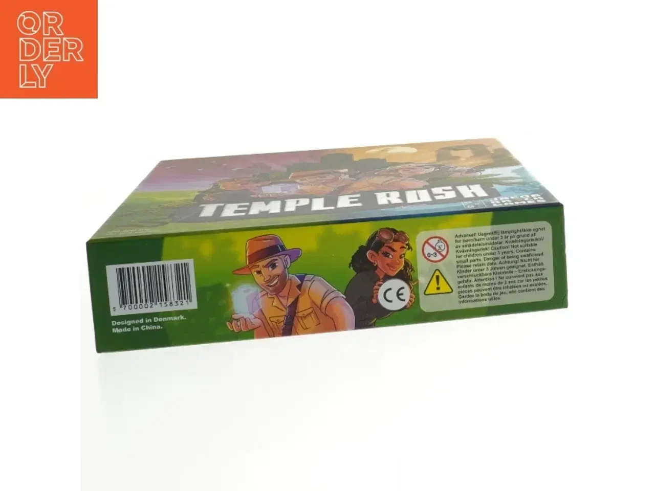 Billede 2 - Temple Rush brætspil fra Jacob&#39;s Brick Games (str. 25x25 cm)