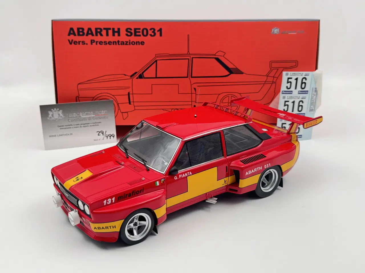 Billede 1 - 1975 Fiat Abarth 031 Bertone 1:18