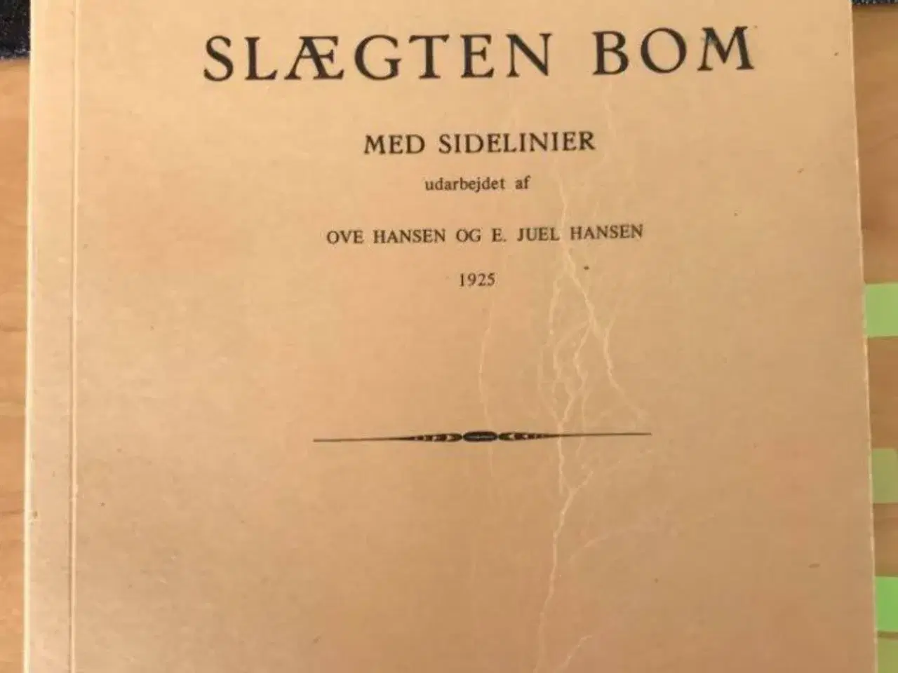 Billede 1 - Slægten BOM.